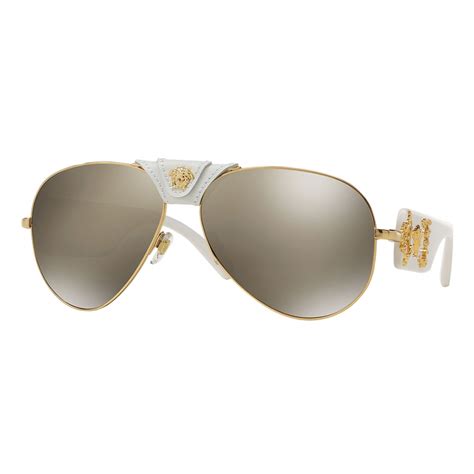 versace sunglasses white bow|unisex Versace glasses.